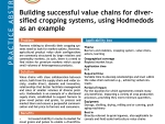 Building successful value chains for diversified cropping systems, using Hodmedods as an example