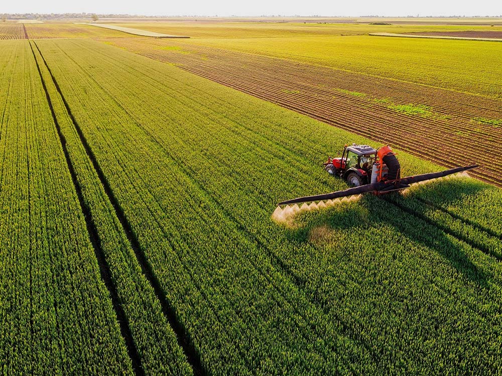 Crop spraying