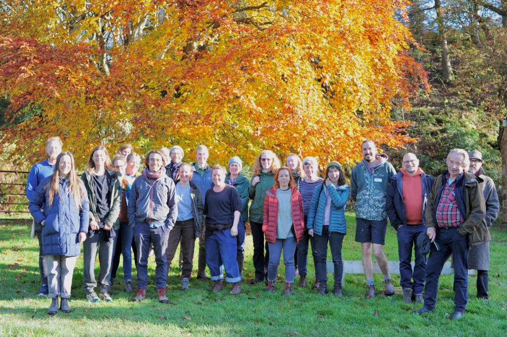 Group photo of UK Grain Lab participants