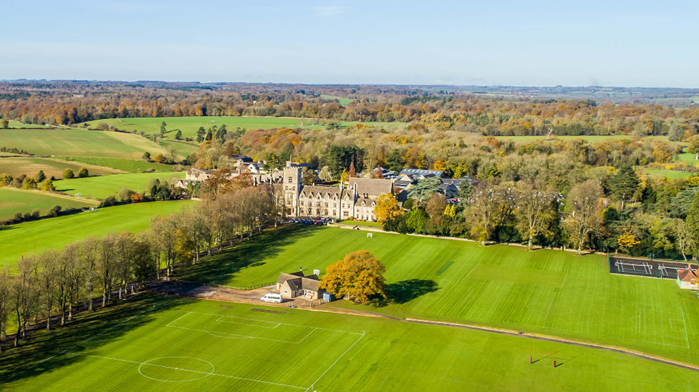 Picture of the Royal Agricultural University, Cirencester from the air